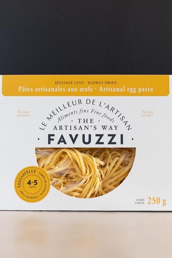 Homemade egg pasta (Favuzzi)